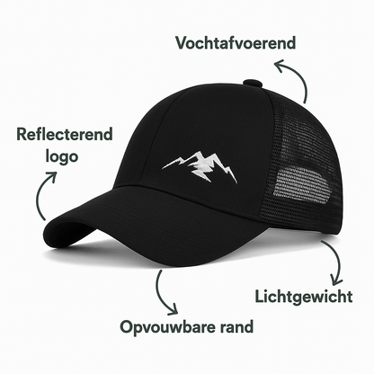 Outdoor Cap – Ademende Verstelbare Pet voor Heren & Dames, Lichtgewicht & Duurzaam