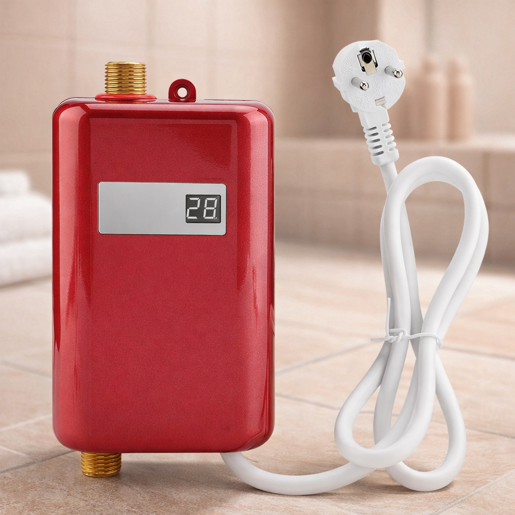 AquaTemp Tankloze Elektrische Boiler Slimme Heetwaterverwarmer met Temperatuurbeveiliging