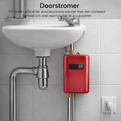 AquaTemp Tankloze Elektrische Boiler Slimme Heetwaterverwarmer met Temperatuurbeveiliging