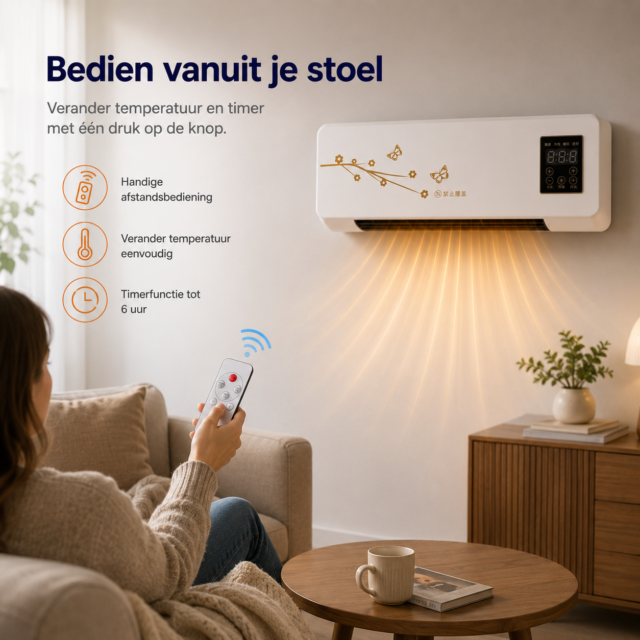 MaxBreeze Mini Air Circulator - Efficiënte luchtcirculatie voor ultiem comfort