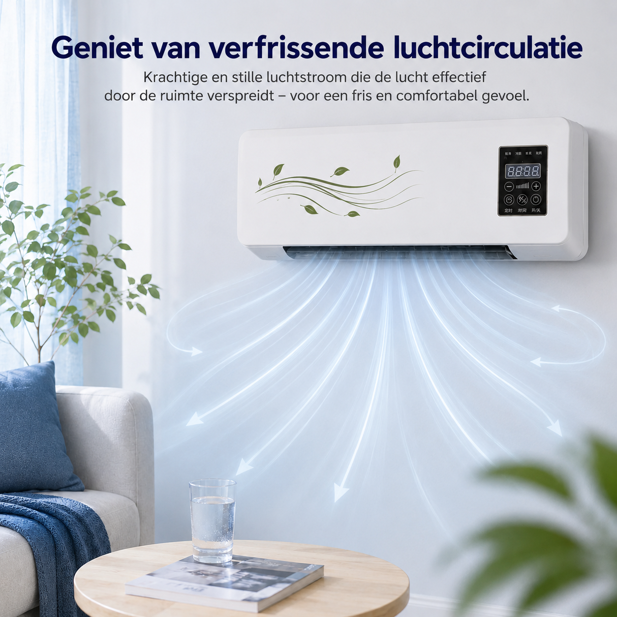 MaxBreeze Mini Air Circulator - Efficiënte luchtcirculatie voor ultiem comfort