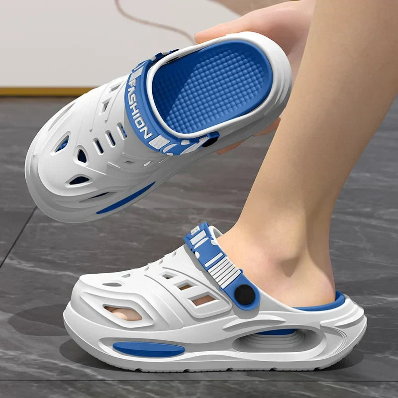 Slippax Clogs heren - Comfort slip-on clogs met verstelbare band