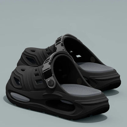 Slippax Clogs heren - Comfort slip-on clogs met verstelbare band