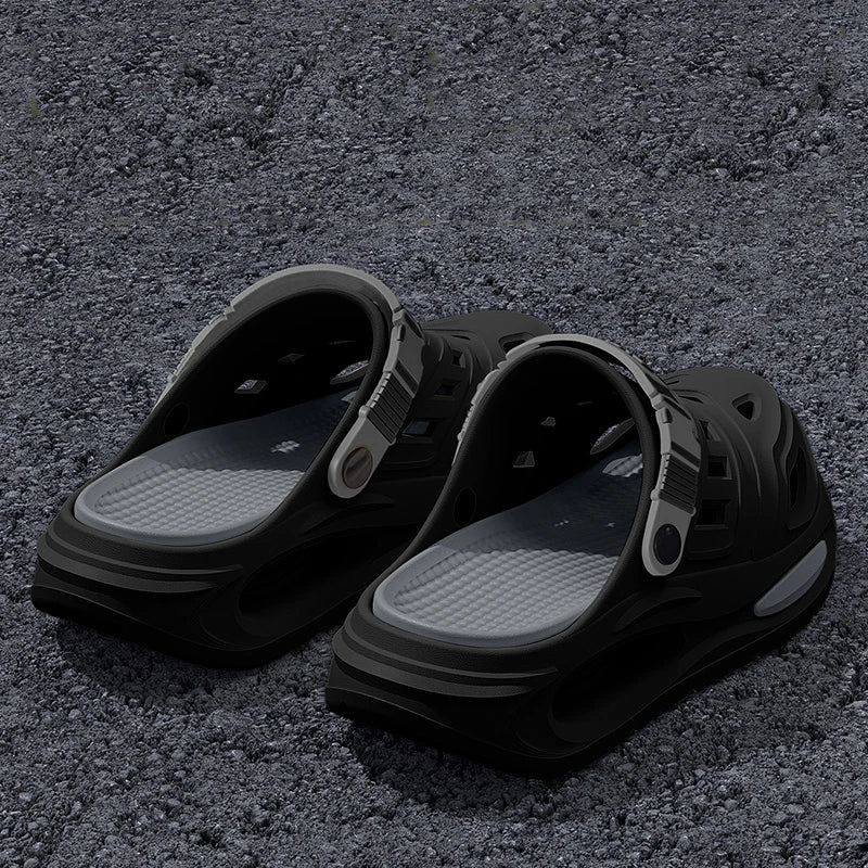 Slippax Clogs heren - Comfort slip-on clogs met verstelbare band