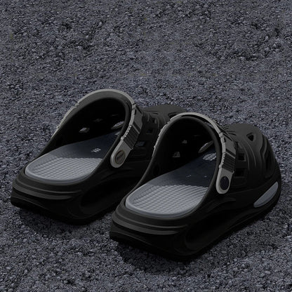 Slippax Clogs heren - Comfort slip-on clogs met verstelbare band