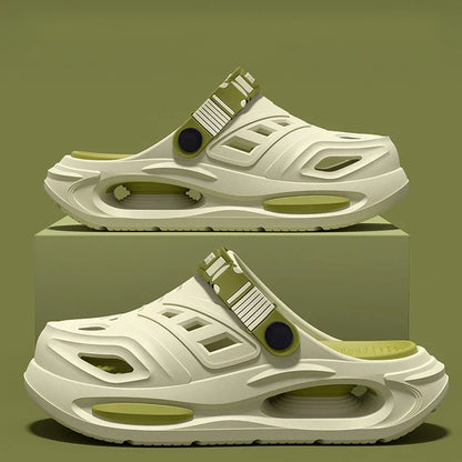 Slippax Clogs heren - Comfort slip-on clogs met verstelbare band