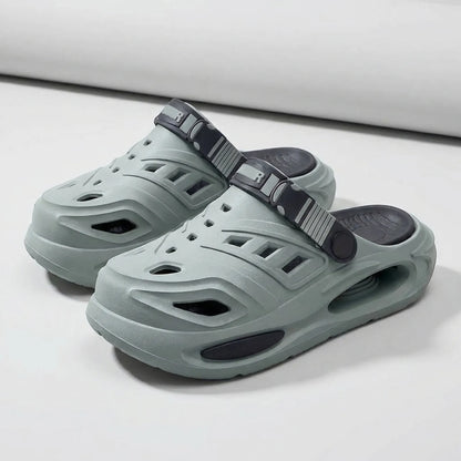 Slippax Clogs heren - Comfort slip-on clogs met verstelbare band