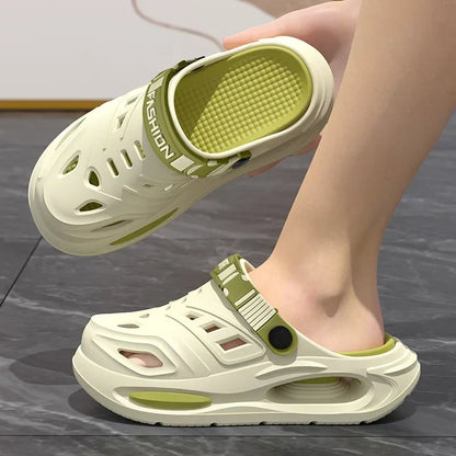 Slippax Clogs heren - Comfort slip-on clogs met verstelbare band