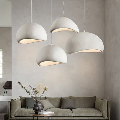 Hanglamp - Minimalistisch Design - Dimbaar - Metaal/Glas - Antraciet/Wit