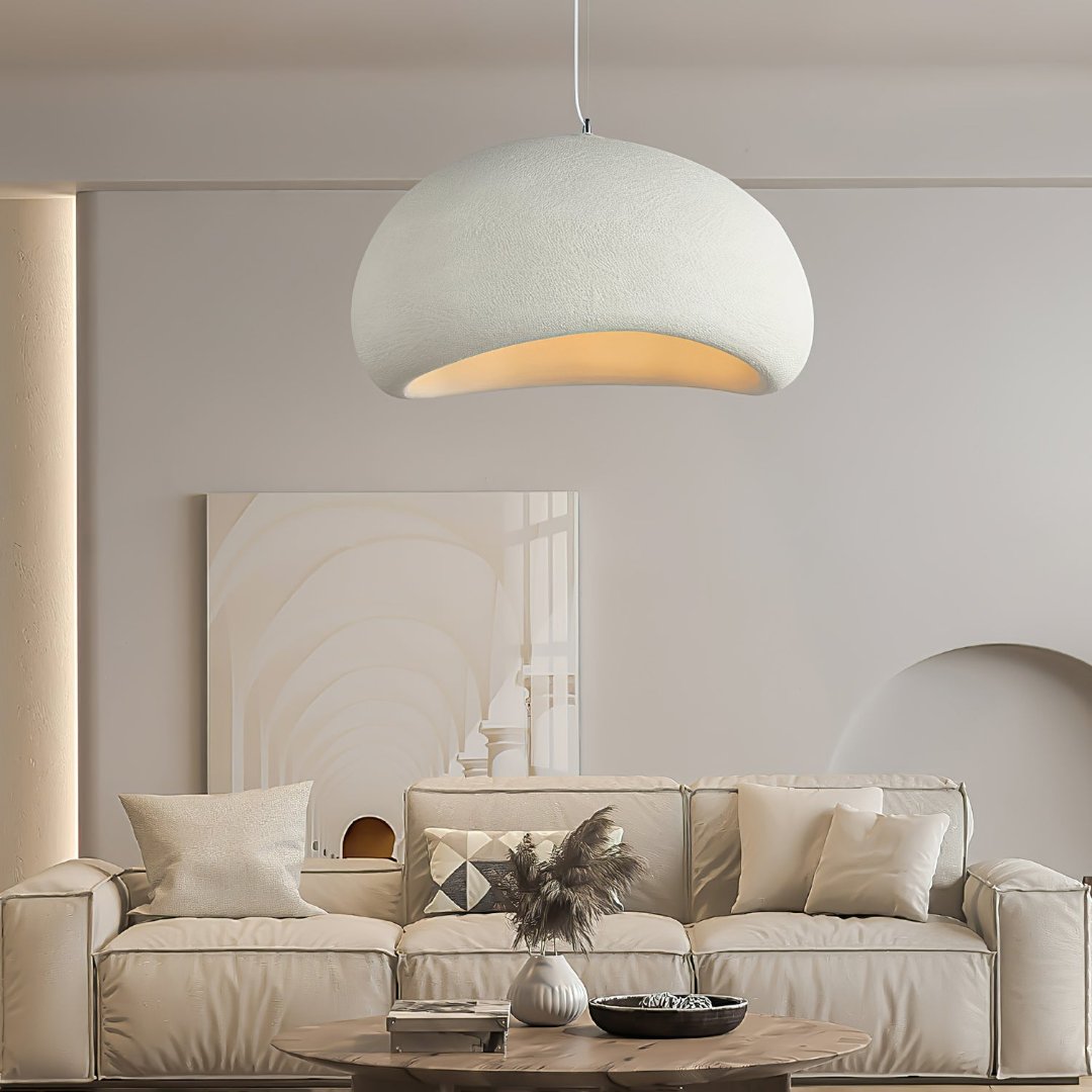 Hanglamp - Minimalistisch Design - Dimbaar - Metaal/Glas - Antraciet/Wit