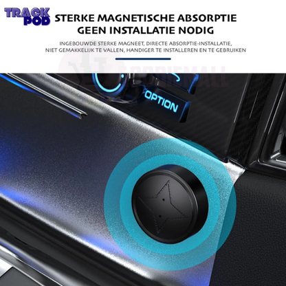 Magnetische GPS Tracker TrackChip – Real-time Locatie voor Auto, Scooter & Fiets