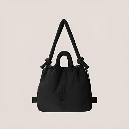 Livia - Lichtgewicht puffer handtas met grote inhoud