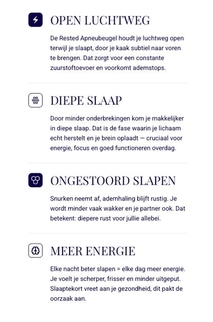 SilentSleep Apneubeugel tegen Snurken & Milde Slaapapneu – Vormbare Snurkbeugel – BPA-vrij & Comfortabel