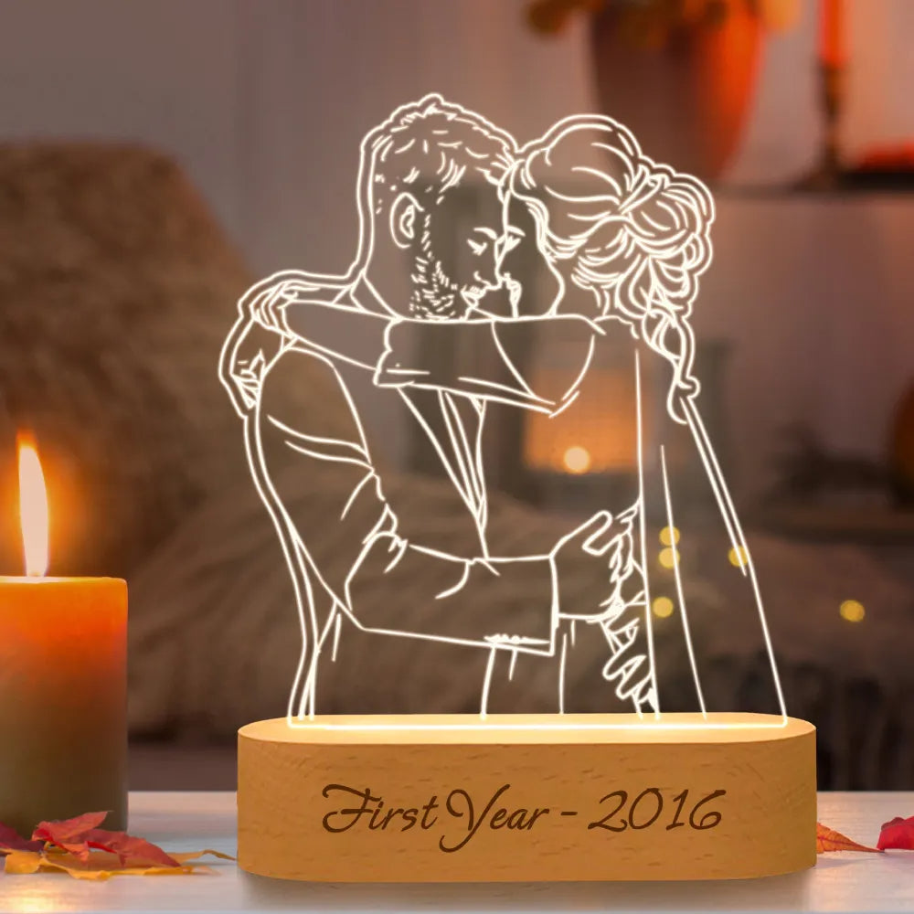 LumiHeart | Gepersonaliseerde LED Verlichting – Perfect voor Moederdag, Vaderdag, Stellen & Je Liefde