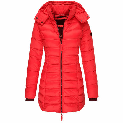 Dames Winter Parka met Warme Voering en Capuchon – Slanke Pasvorm & Ademend – Lichtgewicht & Winddicht