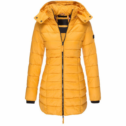 Dames Winter Parka met Warme Voering en Capuchon – Slanke Pasvorm & Ademend – Lichtgewicht & Winddicht
