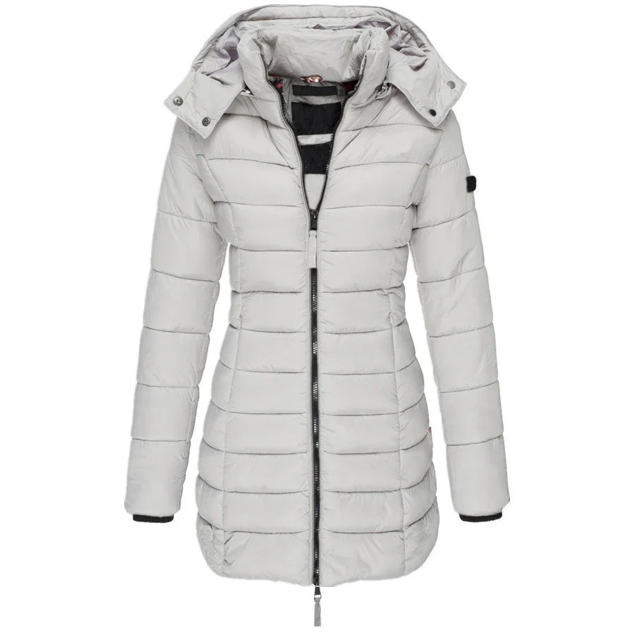 Dames Winter Parka met Warme Voering en Capuchon – Slanke Pasvorm & Ademend – Lichtgewicht & Winddicht