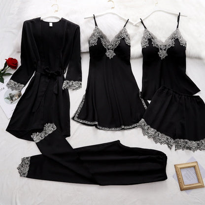 Zachte Zijden Pyjama Set