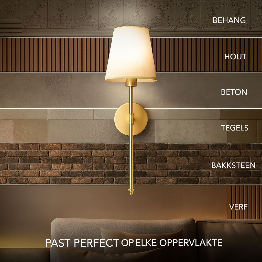 Luxe Zweedse Draadloze Wandlampen