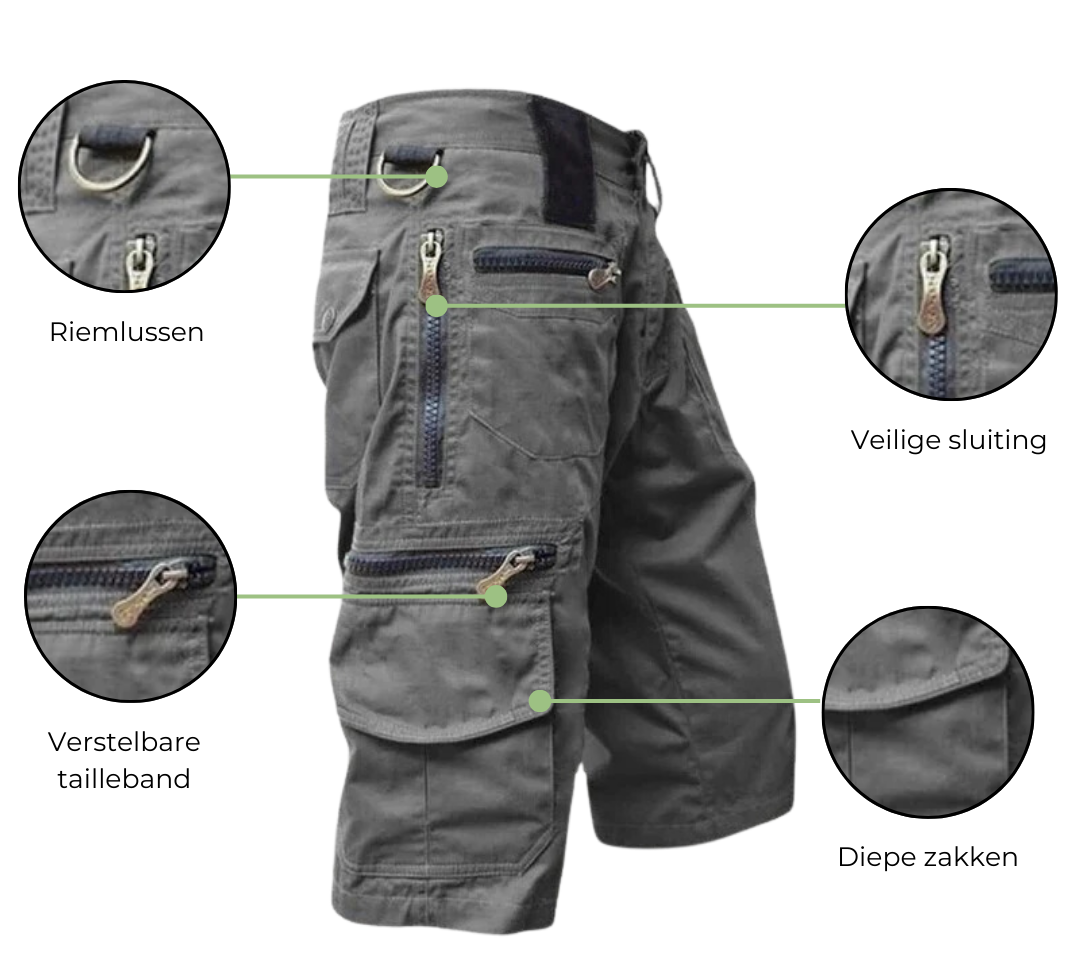 Outdoor Cargo Shorts - Heren