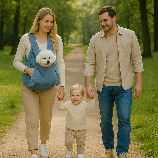 Inez - Comfortabele draagtas voor kleine honden en puppies