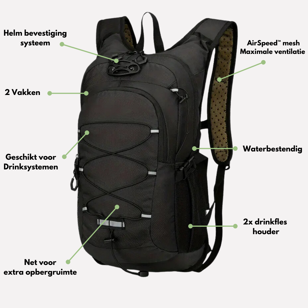 Premium Fietsrugzak Waterdicht