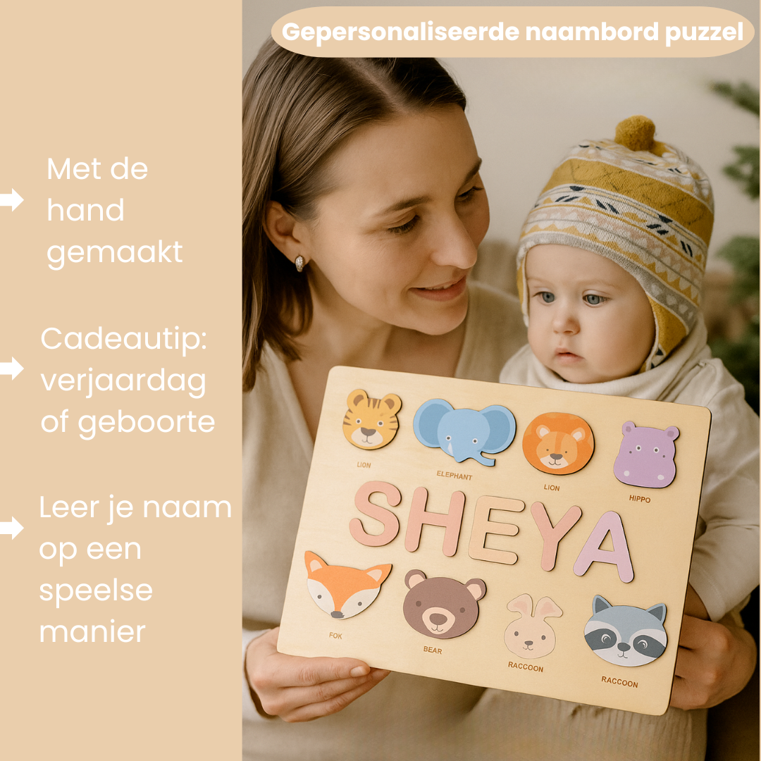 Puzzlee Geef een blijvende herinnering - Gepersonaliseerde puzzel