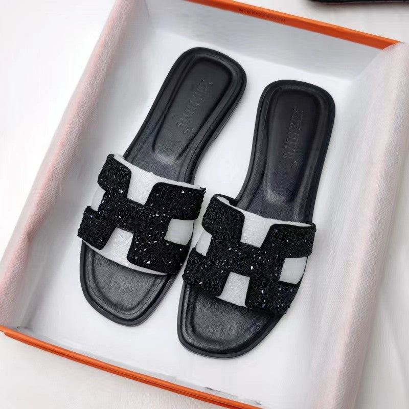 Clara - Luxe Platte Damesslippers