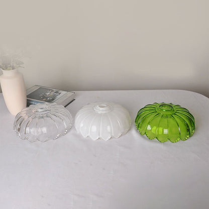 Elegante Glazen Bloem Hanglamp voor Slaapkamer