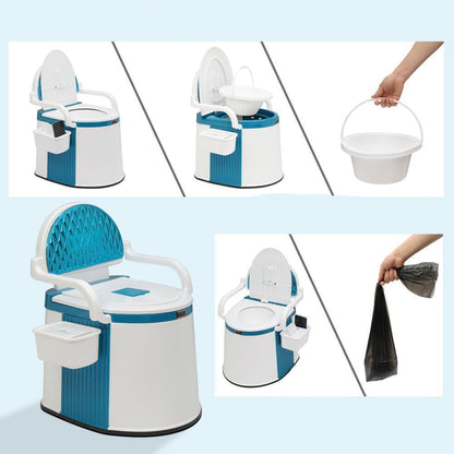 MobilLoo Draagbaar Toilet – Lichtgewicht & Hygiënische Toiletoplossing voor Thuis en Onderweg