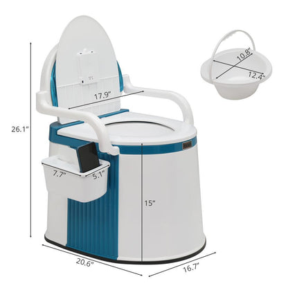MobilLoo Draagbaar Toilet – Lichtgewicht & Hygiënische Toiletoplossing voor Thuis en Onderweg