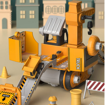 LittleBuilder - Vrachtwagen Graafmachine Kraanbouw