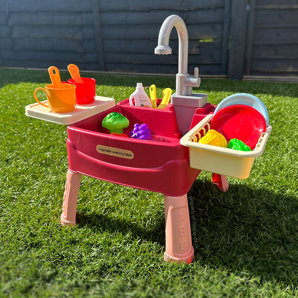 Playtap Speelkeuken met Werkende Kraan - Water Speelkeuken voor Kinderen