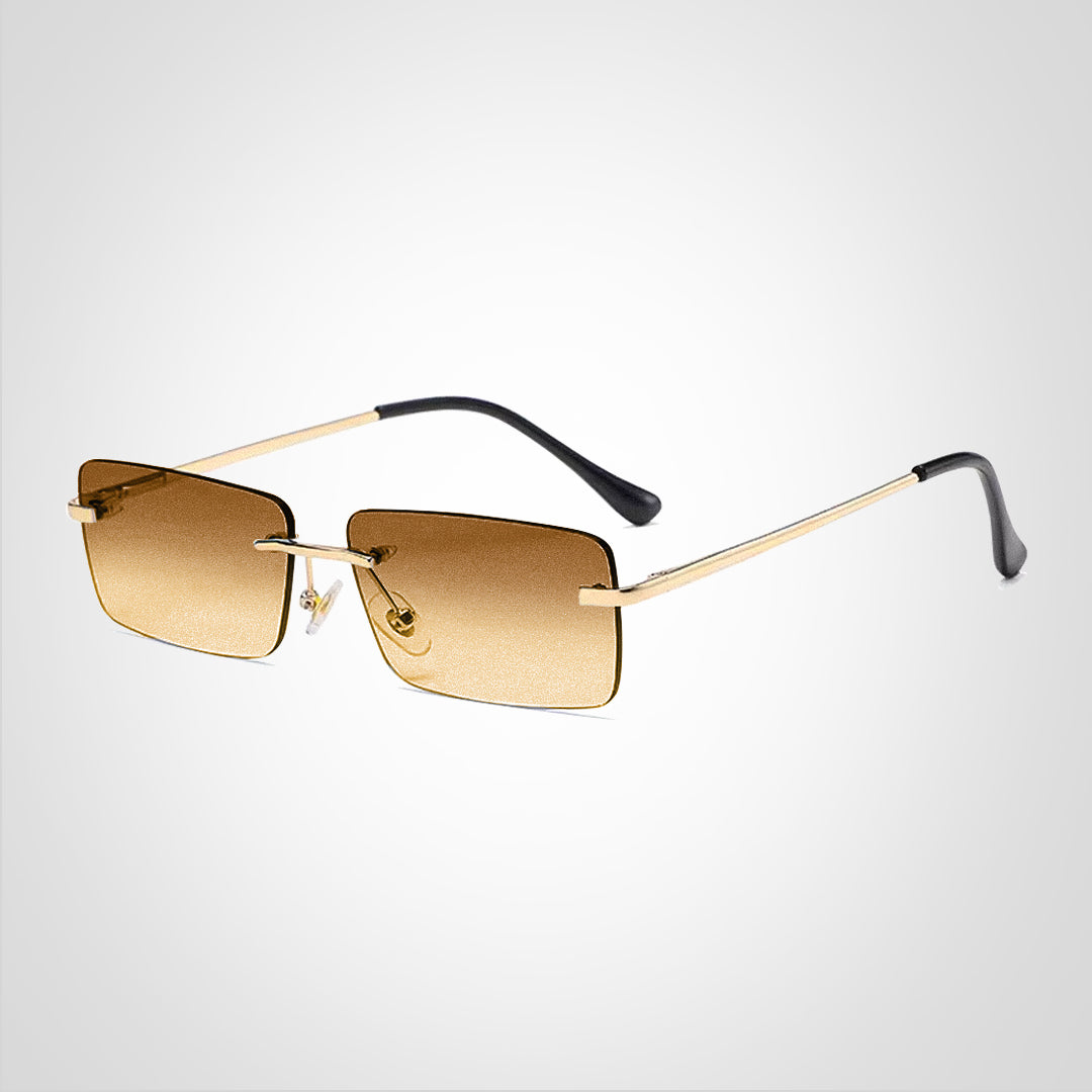 Dubbele thee met gouden frame