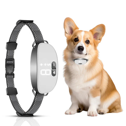 Schoko - Anti-blafhalsband met tril- en geluidssignalen