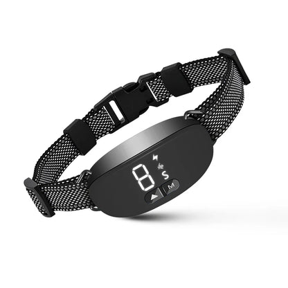 Schoko - Anti-blafhalsband met tril- en geluidssignalen