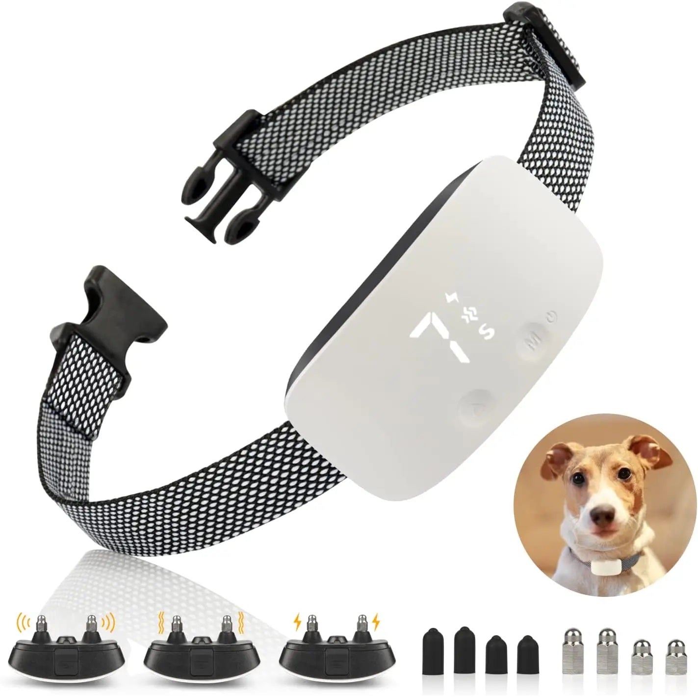 Gigi - Intelligente antiblafhalsband met trilling