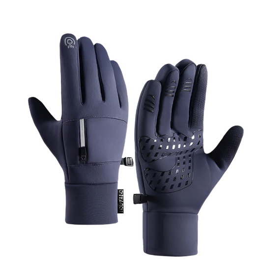 FrostShield Waterdichte Winterhandschoenen – Touchscreen Compatibel, Wind- en Waterdicht, Thermische Fleece Voering, Anti-Slip Grip voor Outdoor Activiteiten