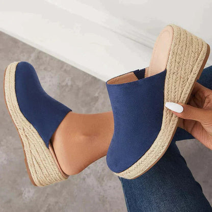 Zara - Comfortabele Suède Sandalen met Antislip