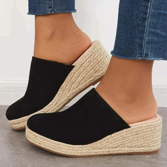 Zara - Comfortabele Suède Sandalen met Antislip