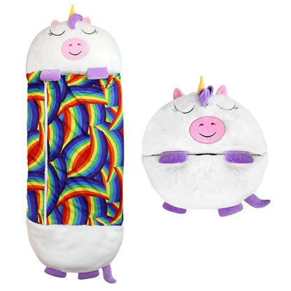 MAGICALCUDDLE - 2-in-1 slaapzak en knuffel voor zoete dromen en fantasierijk spelen