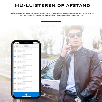 Magnetische GPS Tracker TrackChip – Real-time Locatie voor Auto, Scooter & Fiets