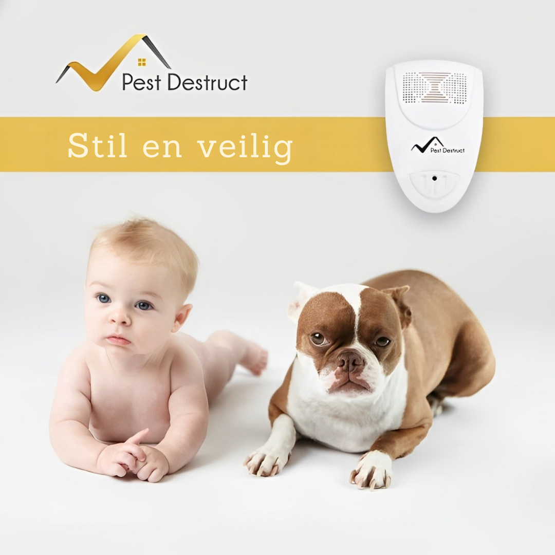 SilentGuard Bedwants Verjager – Ultrasoon, Chemievrij & Veilig Tegen Bedwantsen