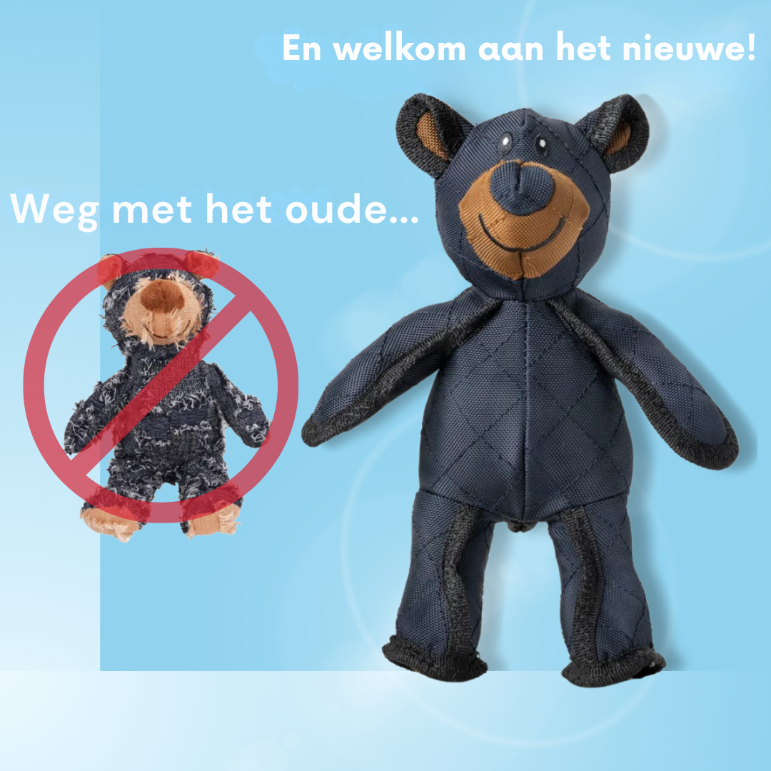 PowerBear Onverwoestbare Kauwspeelbeer – Perfect voor Sterke Honden met Veel Kauwkracht