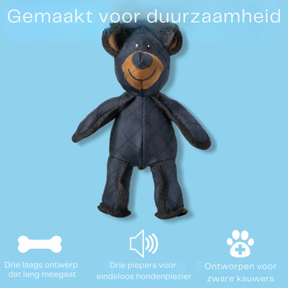 PowerBear Onverwoestbare Kauwspeelbeer – Perfect voor Sterke Honden met Veel Kauwkracht