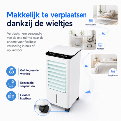 Draagbare Raamloze Aircooler voor Thuis & Kantoor