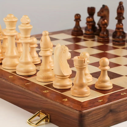 Houten schaakset - ideaal voor wedstrijden