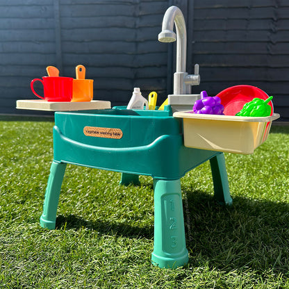 Playtap Speelkeuken met Werkende Kraan - Water Speelkeuken voor Kinderen