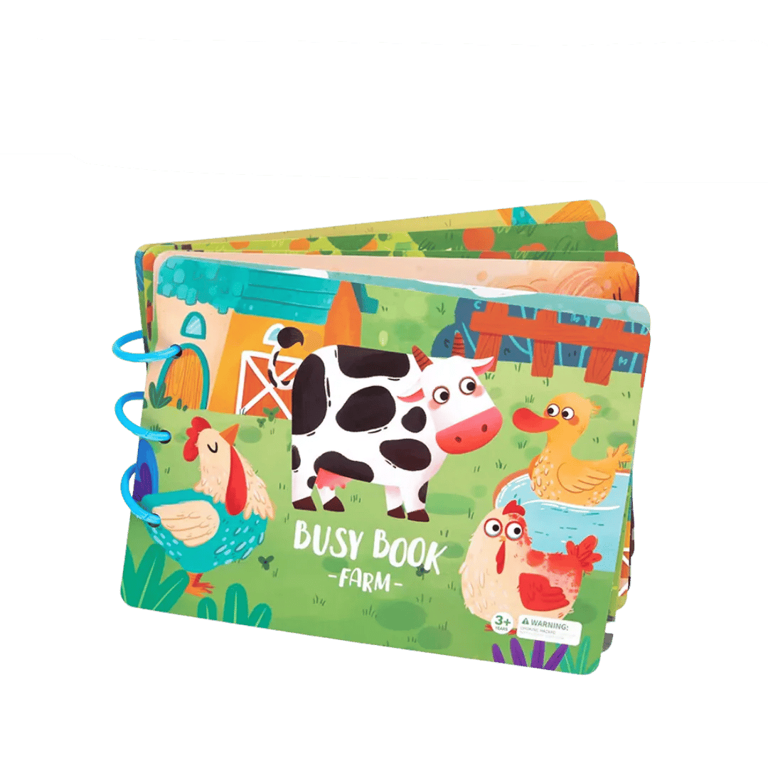 KiddieBook - Zintuigenboek voor kinderen