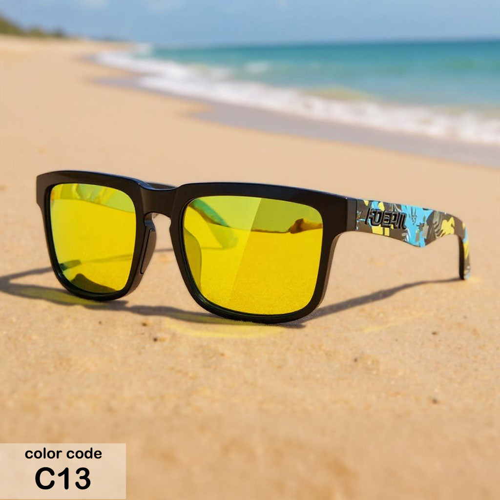 Gepolariseerde Unisex Zonnebril – UV400 Bescherming & Krasbestendige Coating – Anti-Schittering